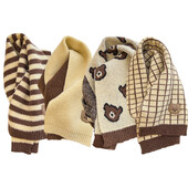 Bear Dječji pleteni šalovi Crtani korejski zimski dječji šalovi za djevojčice Dječaci Toplije oko vrata Dodaci za bebe 3-8Y