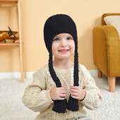 Kūdikių vilnos megztas kepurė Vienspalvis mezgimas Kūdikių vilnos kepurė pynimo ausys plius šilta vaikiška kepurė Baby Boy rudens kepurė 3 1 kepurė kūdikiui