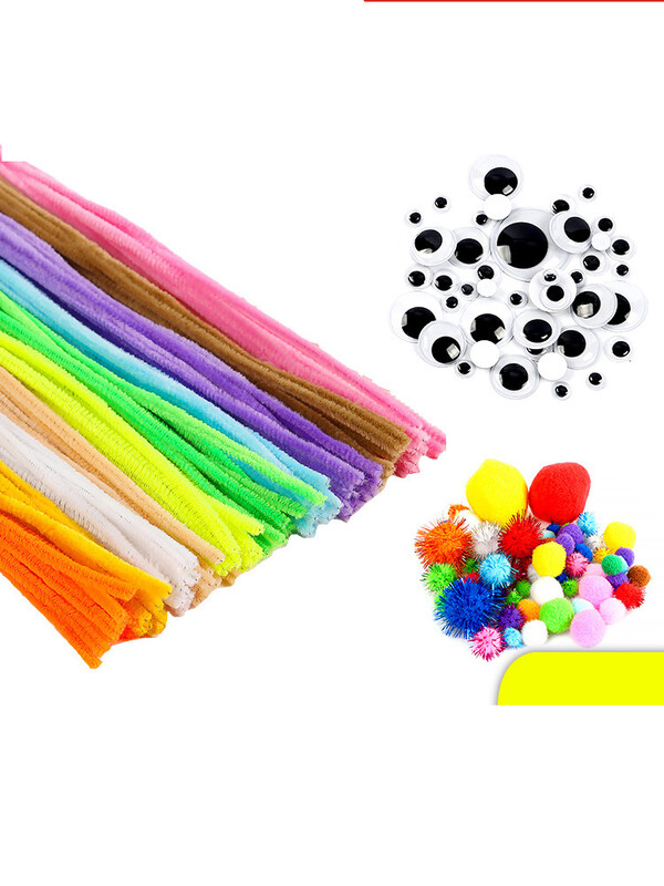 Rūpnīcas tiešā tirdzniecība ar krāsainiem samta matu sakņu kociņiem, radošām bērnu rokām darinātām izglītojošām DIY rotaļlietām, samta lentēm 