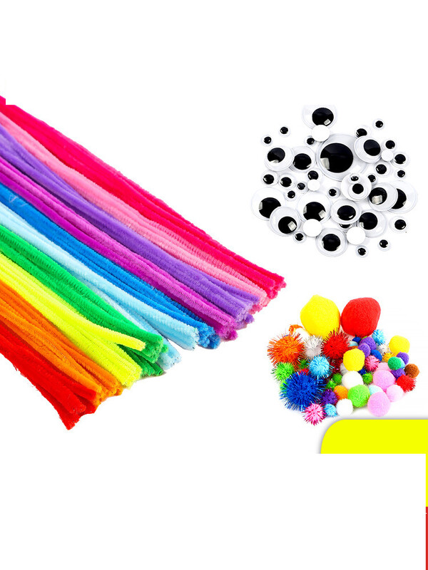 Rūpnīcas tiešā tirdzniecība ar krāsainiem samta matu sakņu kociņiem, radošām bērnu rokām darinātām izglītojošām DIY rotaļlietām, samta lentēm 