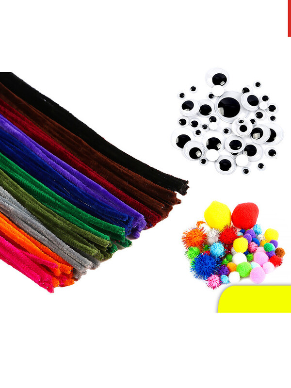 Rūpnīcas tiešā tirdzniecība ar krāsainiem samta matu sakņu kociņiem, radošām bērnu rokām darinātām izglītojošām DIY rotaļlietām, samta lentēm 