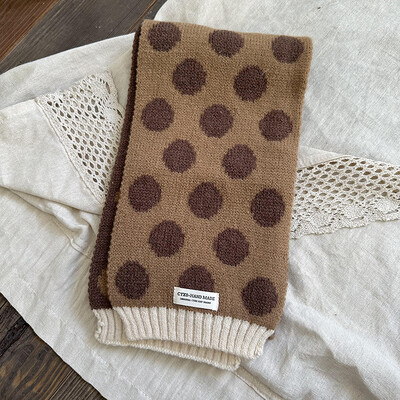 Φθινοπωρινό Χειμώνα Ζεστό Καρό Παιδικά Κασκόλ Μαλακά Άνετα Μάλλινο Νήματα Πλεκτό Κασκόλ Μακρύ Λαιμό Βρεφικό Παιδικό Σιγαστήρα για αγόρια Κορίτσια