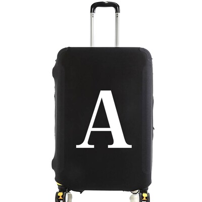 Unisex navlaka za prtljagu 18-32 inča, modna bijela serija slova, kofer s uzorkom, kofer, elastične vrećice za prašinu, torbica, putni dodaci