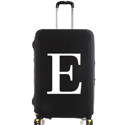 Unisex navlaka za prtljagu 18-32 inča, modna bijela serija slova, kofer s uzorkom, kofer, elastične vrećice za prašinu, torbica, putni dodaci