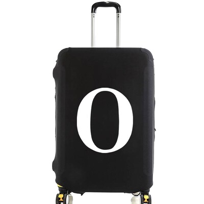 Unisex navlaka za prtljagu 18-32 inča, modna bijela serija slova, kofer s uzorkom, kofer, elastične vrećice za prašinu, torbica, putni dodaci