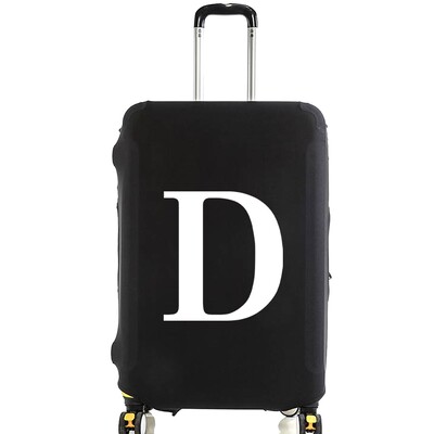 Unisex navlaka za prtljagu 18-32 inča, modna bijela serija slova, kofer s uzorkom, kofer, elastične vrećice za prašinu, torbica, putni dodaci