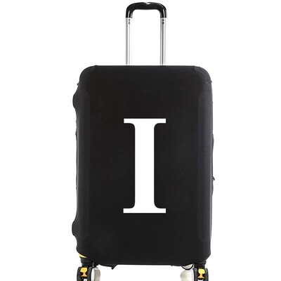 Unisex navlaka za prtljagu 18-32 inča, modna bijela serija slova, kofer s uzorkom, kofer, elastične vrećice za prašinu, torbica, putni dodaci