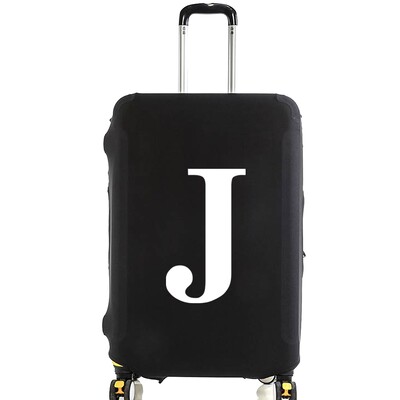 Unisex navlaka za prtljagu 18-32 inča, modna bijela serija slova, kofer s uzorkom, kofer, elastične vrećice za prašinu, torbica, putni dodaci