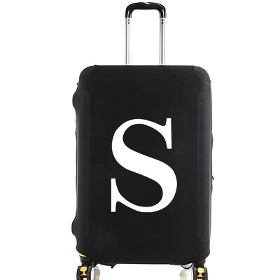 Unisex navlaka za prtljagu 18-32 inča, modna bijela serija slova, kofer s uzorkom, kofer, elastične vrećice za prašinu, torbica, putni dodaci