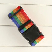 1db Állítható Csomagszíj Kereszt Öv Csomagolás Utazási Bőrönd Nylon zár Csat Heveder Poggyászövek Kempingtáska Tartozékok