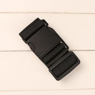 1db Állítható Csomagszíj Kereszt Öv Csomagolás Utazási Bőrönd Nylon zár Csat Heveder Poggyászövek Kempingtáska Tartozékok