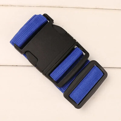 1db Állítható Csomagszíj Kereszt Öv Csomagolás Utazási Bőrönd Nylon zár Csat Heveder Poggyászövek Kempingtáska Tartozékok