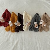 Zimski dječji šal Mekani topli pleteni dječji šalovi za djevojčice Dječaci Slatki crtani zečevi Dječji šalovi Dodaci za malu djecu