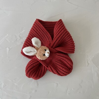 Zimski dječji šal Mekani topli pleteni dječji šalovi za djevojčice Dječaci Slatki crtani zečevi Dječji šalovi Dodaci za malu djecu