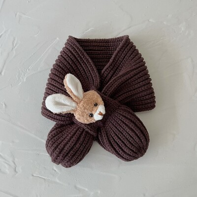 Zimski dječji šal Mekani topli pleteni dječji šalovi za djevojčice Dječaci Slatki crtani zečevi Dječji šalovi Dodaci za malu djecu