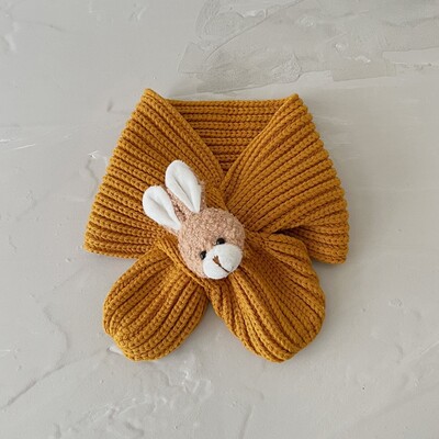 Zimski dječji šal Mekani topli pleteni dječji šalovi za djevojčice Dječaci Slatki crtani zečevi Dječji šalovi Dodaci za malu djecu