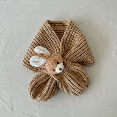 Zimski dječji šal Mekani topli pleteni dječji šalovi za djevojčice Dječaci Slatki crtani zečevi Dječji šalovi Dodaci za malu djecu