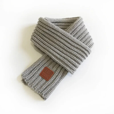 Gyereksál Fiúk Lányok Baba Téli Meleg Sál Női Kötött Kendő Sál Gyermek Nyakgallér Melegen tartás Kiegészítők Olcsó szülő