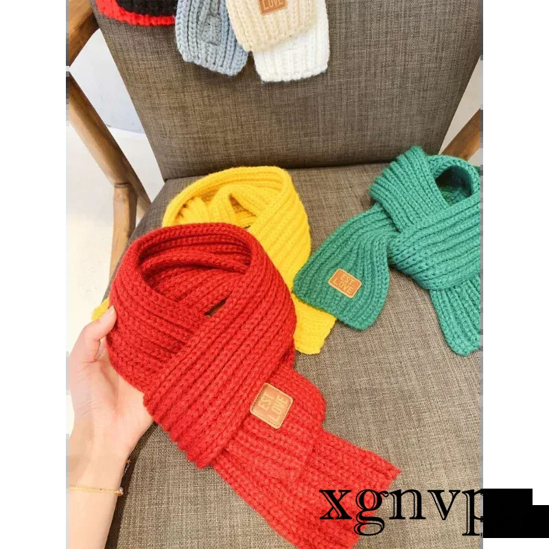 Gyereksál Fiúk Lányok Baba Téli Meleg Sál Női Kötött Kendő Sál Gyermek Nyakgallér Melegen tartás Kiegészítők Olcsó szülő