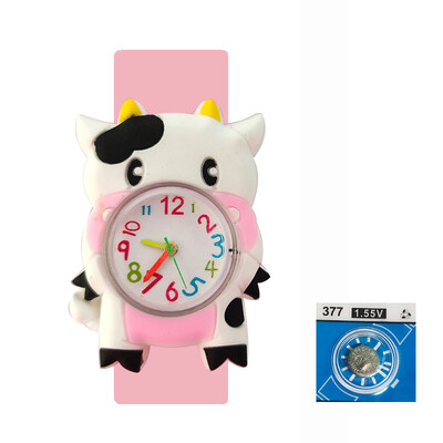 Kūdikių laikrodis 3D animacinis filmas Antis, avys, kiaulė, karvė Vaikams plakami laikrodžiai Gimtadienio dovanos Mergaitei Berniukui Vaikams Mokymosi Laikrodis Žaislinis laikrodis