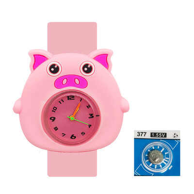 Kūdikių laikrodis 3D animacinis filmas Antis, avys, kiaulė, karvė Vaikams plakami laikrodžiai Gimtadienio dovanos Mergaitei Berniukui Vaikams Mokymosi Laikrodis Žaislinis laikrodis