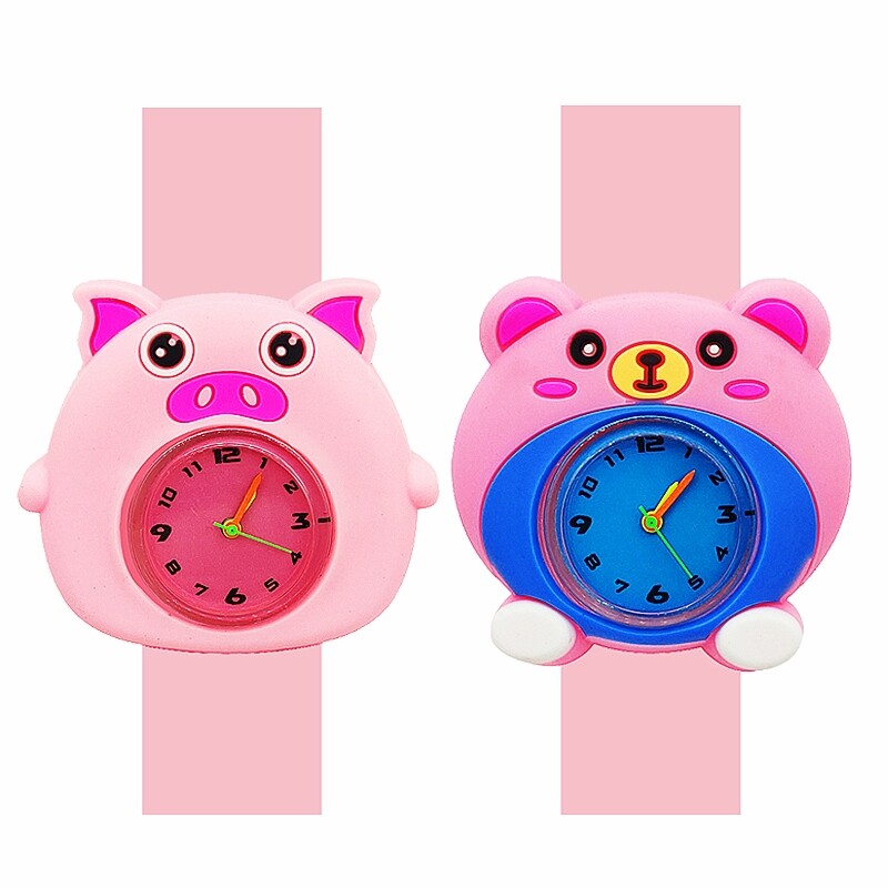 Kūdikių laikrodis 3D animacinis filmas Antis, avys, kiaulė, karvė Vaikams plakami laikrodžiai Gimtadienio dovanos Mergaitei Berniukui Vaikams Mokymosi Laikrodis Žaislinis laikrodis