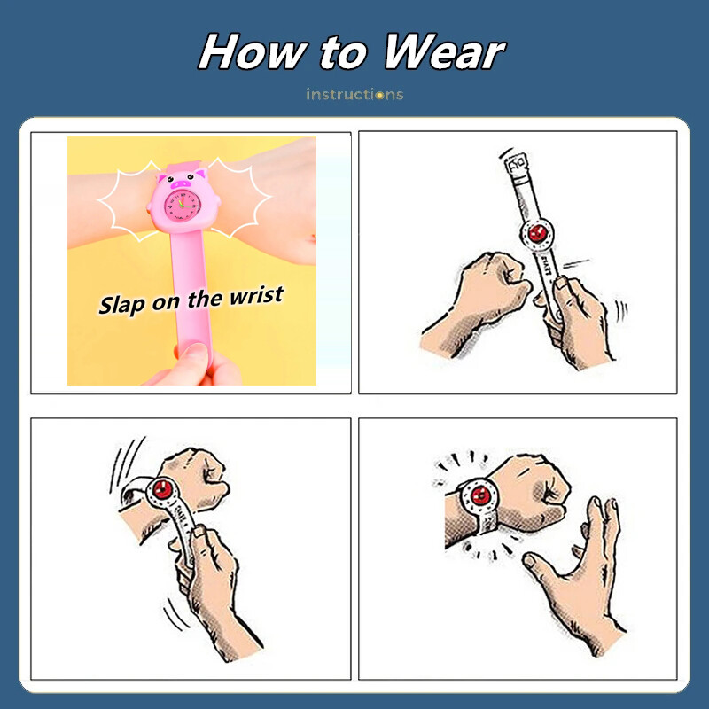 Kūdikių laikrodis 3D animacinis filmas Antis, avys, kiaulė, karvė Vaikams plakami laikrodžiai Gimtadienio dovanos Mergaitei Berniukui Vaikams Mokymosi Laikrodis Žaislinis laikrodis