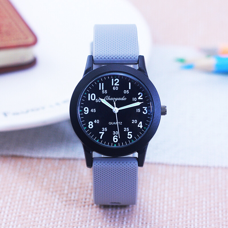 Copii Băieți Fete Ceasuri de mână cu cuarț la scară de 60 de minute Ceasuri de examen pentru elevi de liceu și elementar Curea din silicon