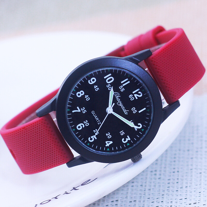 Copii Băieți Fete Ceasuri de mână cu cuarț la scară de 60 de minute Ceasuri de examen pentru elevi de liceu și elementar Curea din silicon