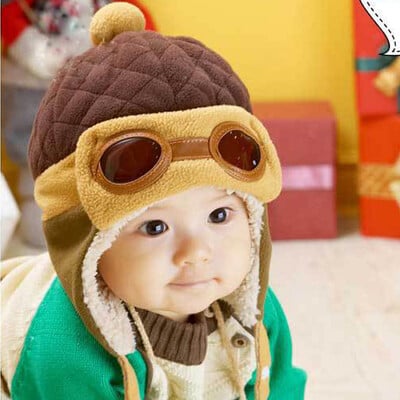 Baywell Zimná teplá čiapka pre batoľatá, čiapka Beanie, cool, krásne pre bábätká, chlapčeky a dievčatá, deti, jesenná pilotná čiapka, detská čiapka, 4 farby