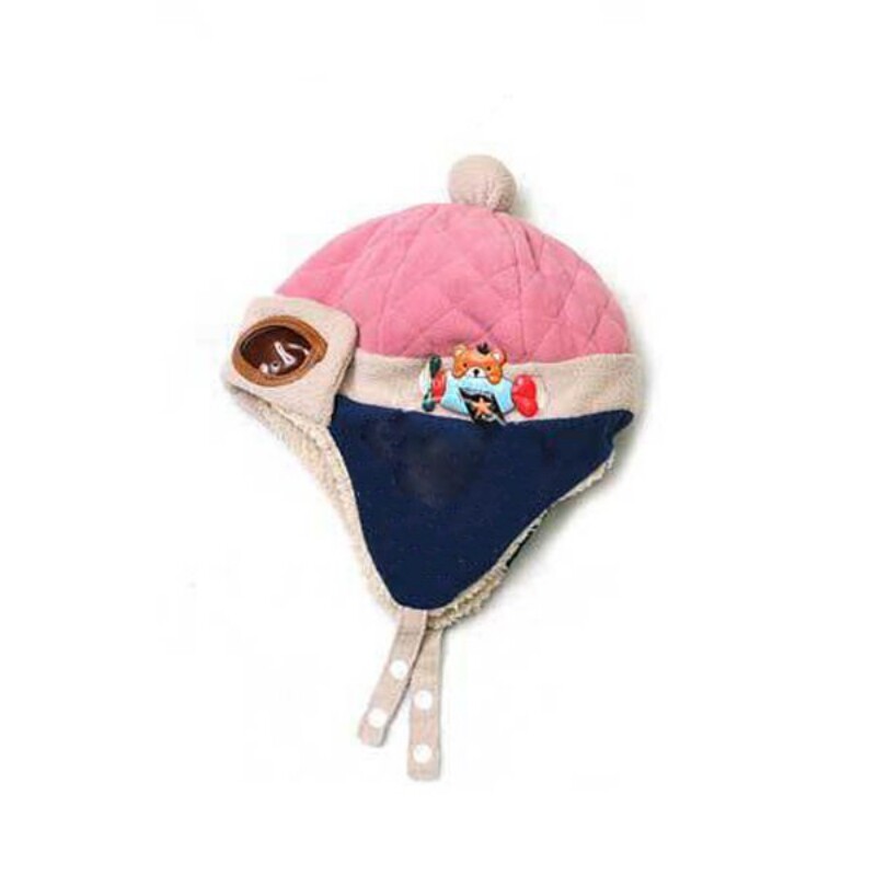 Baywell Zimná teplá čiapka pre batoľatá, čiapka Beanie, cool, krásne pre bábätká, chlapčeky a dievčatá, deti, jesenná pilotná čiapka, detská čiapka, 4 farby