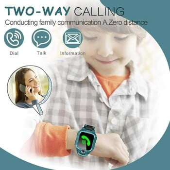 Smartwatch Z6F Kids Smart Watch SOS GPS Ρολόι Τηλεφώνου IP67 Αδιάβροχο τηλεχειριστήριο φωτογραφιών Φωνητική συνομιλία Smartwatch for Ios Android Child Boy Girl Gifts