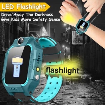 Smartwatch Z6F Kids Smart Watch SOS GPS Ρολόι Τηλεφώνου IP67 Αδιάβροχο τηλεχειριστήριο φωτογραφιών Φωνητική συνομιλία Smartwatch for Ios Android Child Boy Girl Gifts