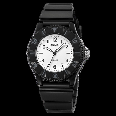 SKMEI potpuno novi dječji sportski satovi s mekim TPU remenom 50M Vodootporni dječji kvarcni ručni satovi za dječake Djevojčice Montre