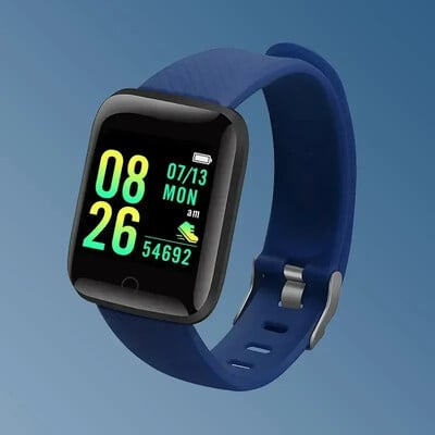 Gyermek okosóra Led digitális óra Vízálló okosóra gyerekeknek sport pulzusmérő Fitness nyomkövető óra fiú és lány