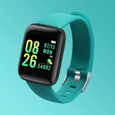Gyermek okosóra Led digitális óra Vízálló okosóra gyerekeknek sport pulzusmérő Fitness nyomkövető óra fiú és lány