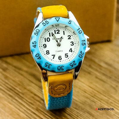 Dječaci Djevojčice Kvarcni sat Dječji Dječji remen od tkanine Studentski sat Ručni sat Šareni brojčanik Rođendanski darovi Satovi