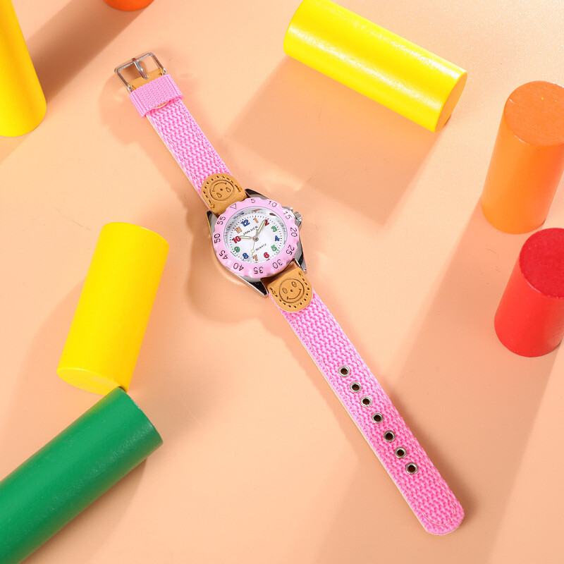 Dječaci Djevojčice Kvarcni sat Dječji Dječji remen od tkanine Studentski sat Ručni sat Šareni brojčanik Rođendanski darovi Satovi