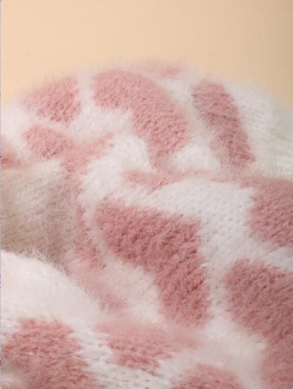 1vnt naujagimio bamblys miela širdele kūdikiui žieminė šilta vaikiška kepurė megzta plaukukulė kudikiui 1-3m.