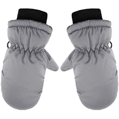 3 4 5 6 éves Téli Sí Hó Meleg kesztyű fiúknak Lányok Gyerekek Gyerekek Szélálló Vízálló Vastag Ujjatlan Szabadtéri Iskola