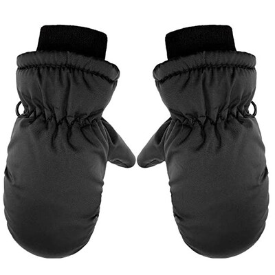 3 4 5 6 éves Téli Sí Hó Meleg kesztyű fiúknak Lányok Gyerekek Gyerekek Szélálló Vízálló Vastag Ujjatlan Szabadtéri Iskola