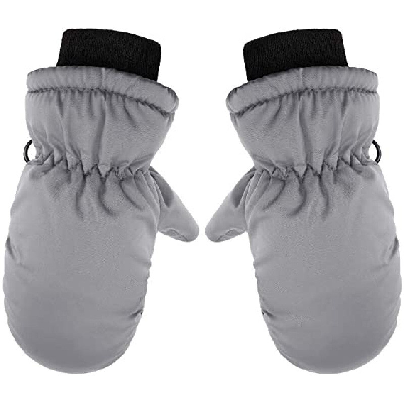 3 4 5 6 éves Téli Sí Hó Meleg kesztyű fiúknak Lányok Gyerekek Gyerekek Szélálló Vízálló Vastag Ujjatlan Szabadtéri Iskola