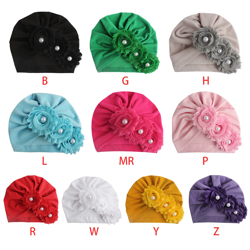 Hot Selling Gyerek sapka Infant Knotted Pullover sapka 12 színű baba divatos pulóver sapka