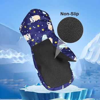 Cartoon Baby Winter Gloves Thicken Waterproof Παιδικά Γάντια Σκι Υπαίθριου Ζεστού Χιονιού Παιδικά Γάντια για Κορίτσια Αγόρια 1-6Y