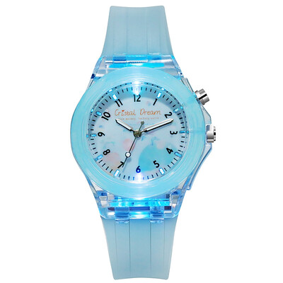 Novi sportski dječji satovi za djevojčice i dječake na dar Personality Clock lako čitljivi dječji silikonski flash kvarcni ručni satovi Reloj Infantil