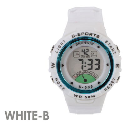 UTHAI CE02 gyerek gyerekóra Elektronikus kvarc karóra fiú lánynak 50m vízálló diák sportórák színes reloj