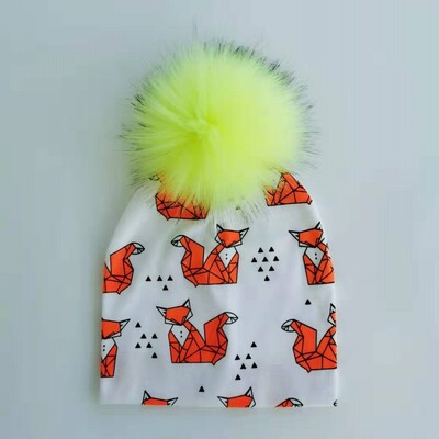 pălărie pentru copii din bumbac, pălării pentru copii mici, elemente de recuzită pentru nou-născuți, pălărie de modă pentru bebeluși, șapcă pentru fete cu pompon pentru bebeluși.