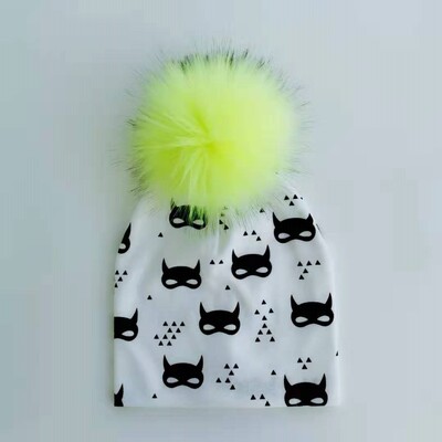 pălărie pentru copii din bumbac, pălării pentru copii mici, elemente de recuzită pentru nou-născuți, pălărie de modă pentru bebeluși, șapcă pentru fete cu pompon pentru bebeluși.