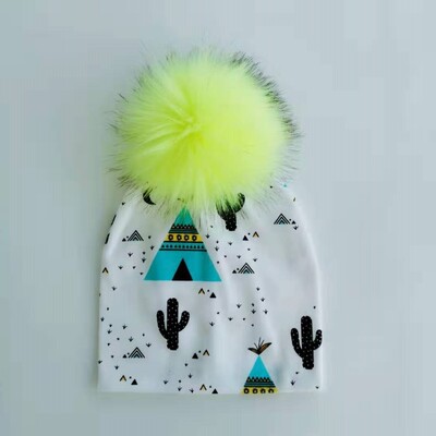 pălărie pentru copii din bumbac, pălării pentru copii mici, elemente de recuzită pentru nou-născuți, pălărie de modă pentru bebeluși, șapcă pentru fete cu pompon pentru bebeluși.