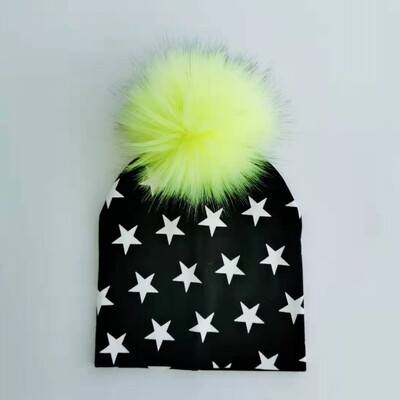 pălărie pentru copii din bumbac, pălării pentru copii mici, elemente de recuzită pentru nou-născuți, pălărie de modă pentru bebeluși, șapcă pentru fete cu pompon pentru bebeluși.